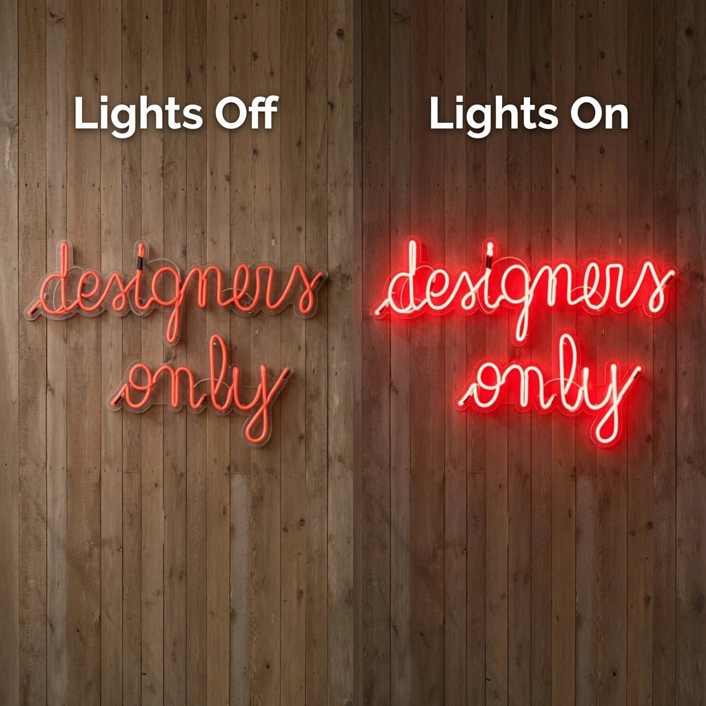 Designers Only LED Neon Sign - Shineneon
