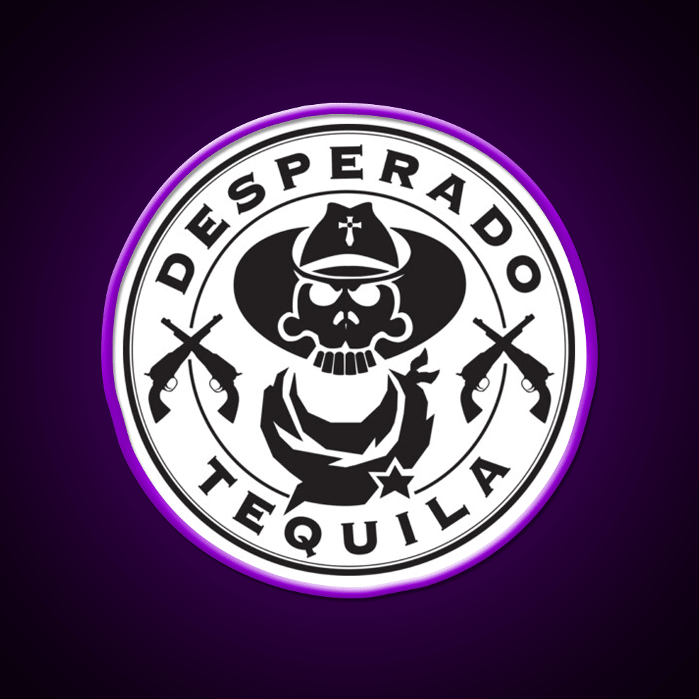 Desperado Tequila Party Drink Tequila Led Neon Sign Rgb Color - Shineneon