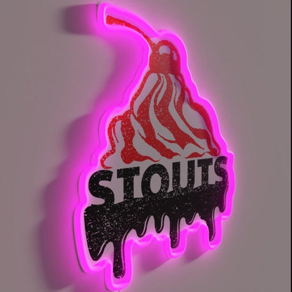 Dessert Stouts Rgb Led Neon Sign - Shineneon