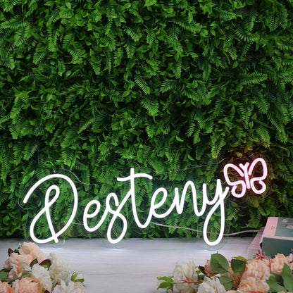 Desteny White Led Neon Sign - Shineneon