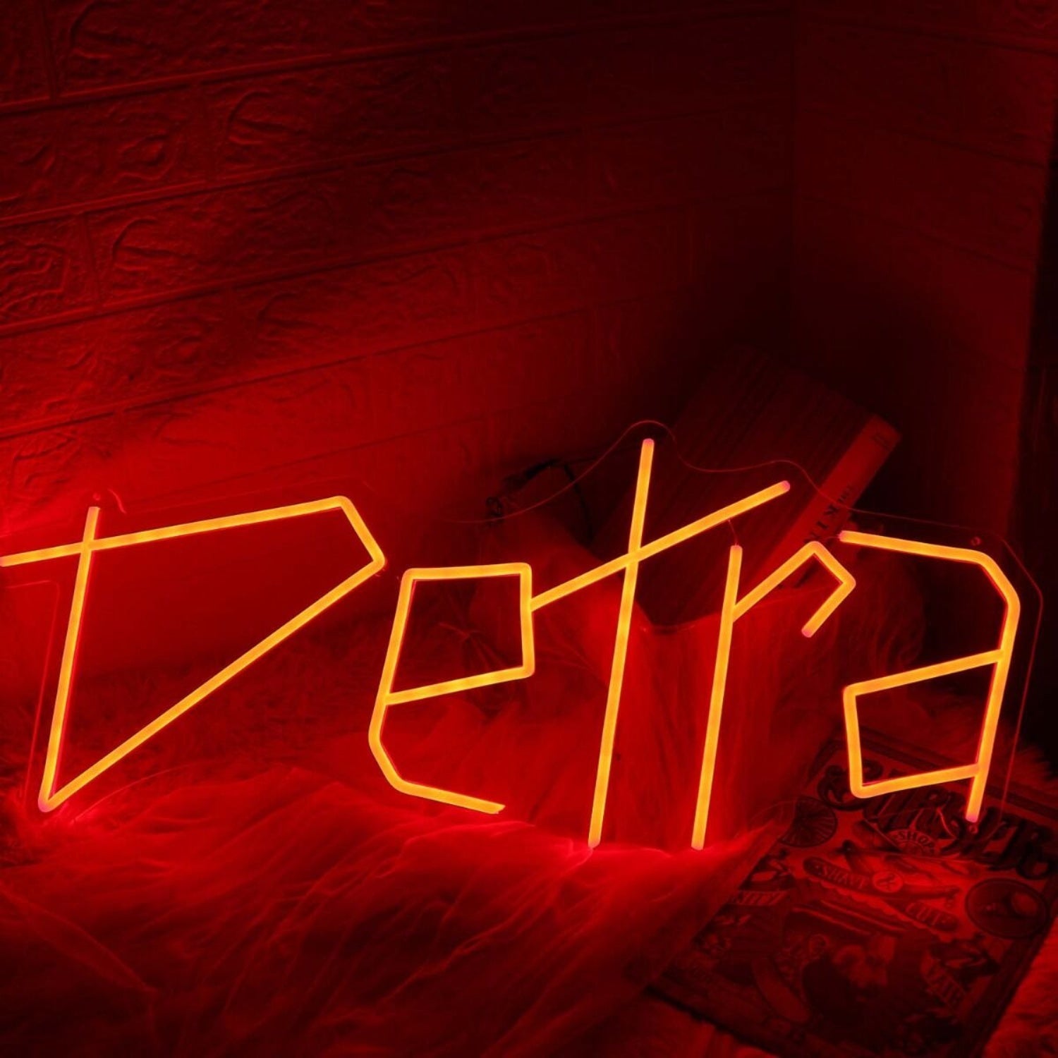 Detra Red Led Neon Sign - Shineneon