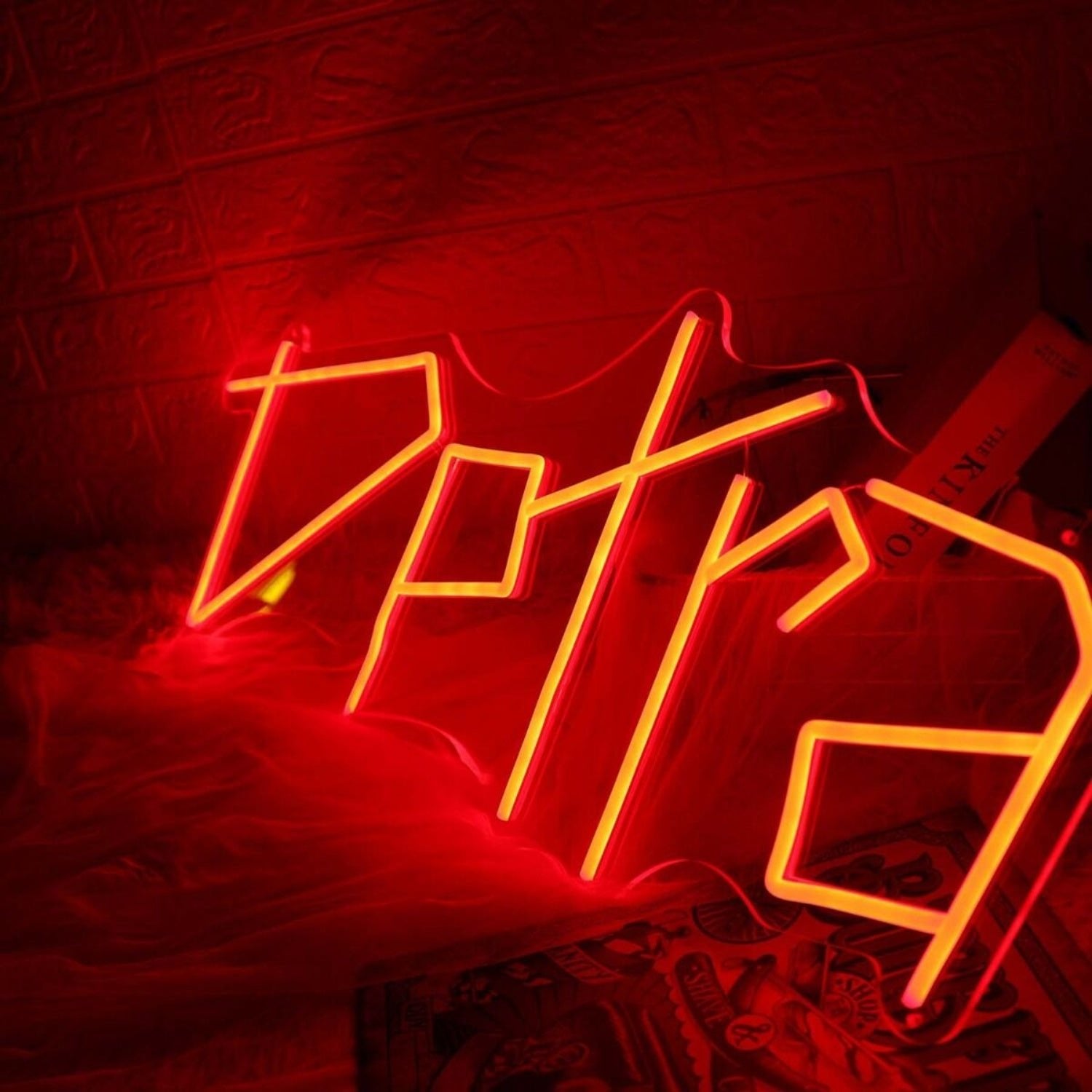 Detra Red Led Neon Sign - Shineneon