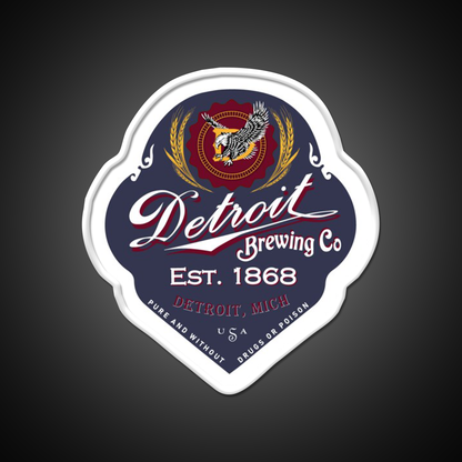 Detroit Brewing Company Beer Bar Decor Led Neon Sign Rgb Color - LED neon sign view 11