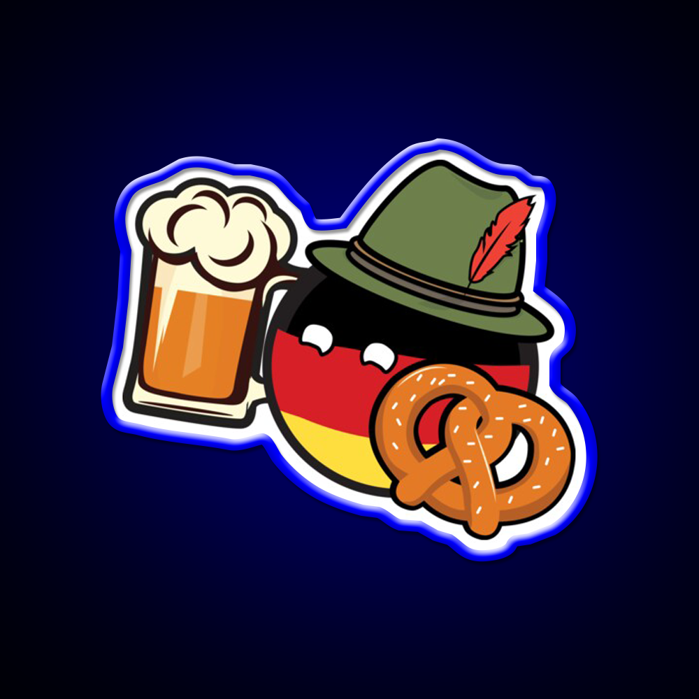 Deutschland Beer Bar Decor Led Neon Sign Rgb Color - LED neon sign view 5