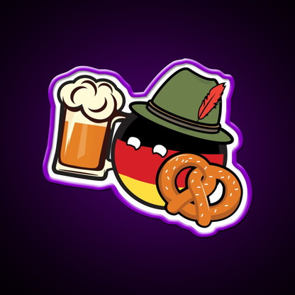 Deutschland Beer Bar Decor Led Neon Sign Rgb Color - LED neon sign view 9