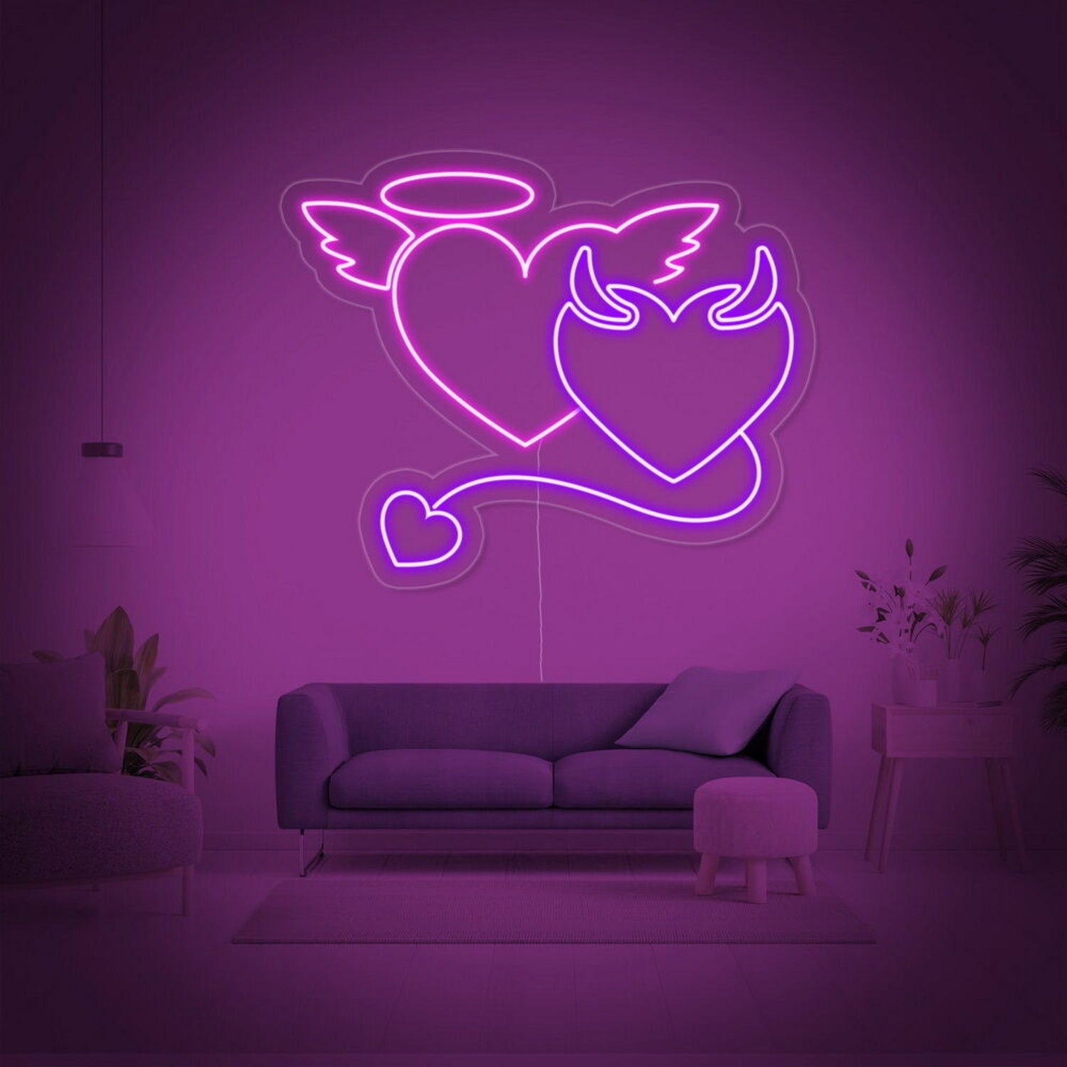 Devil Angle Neon Sign | Shineneon