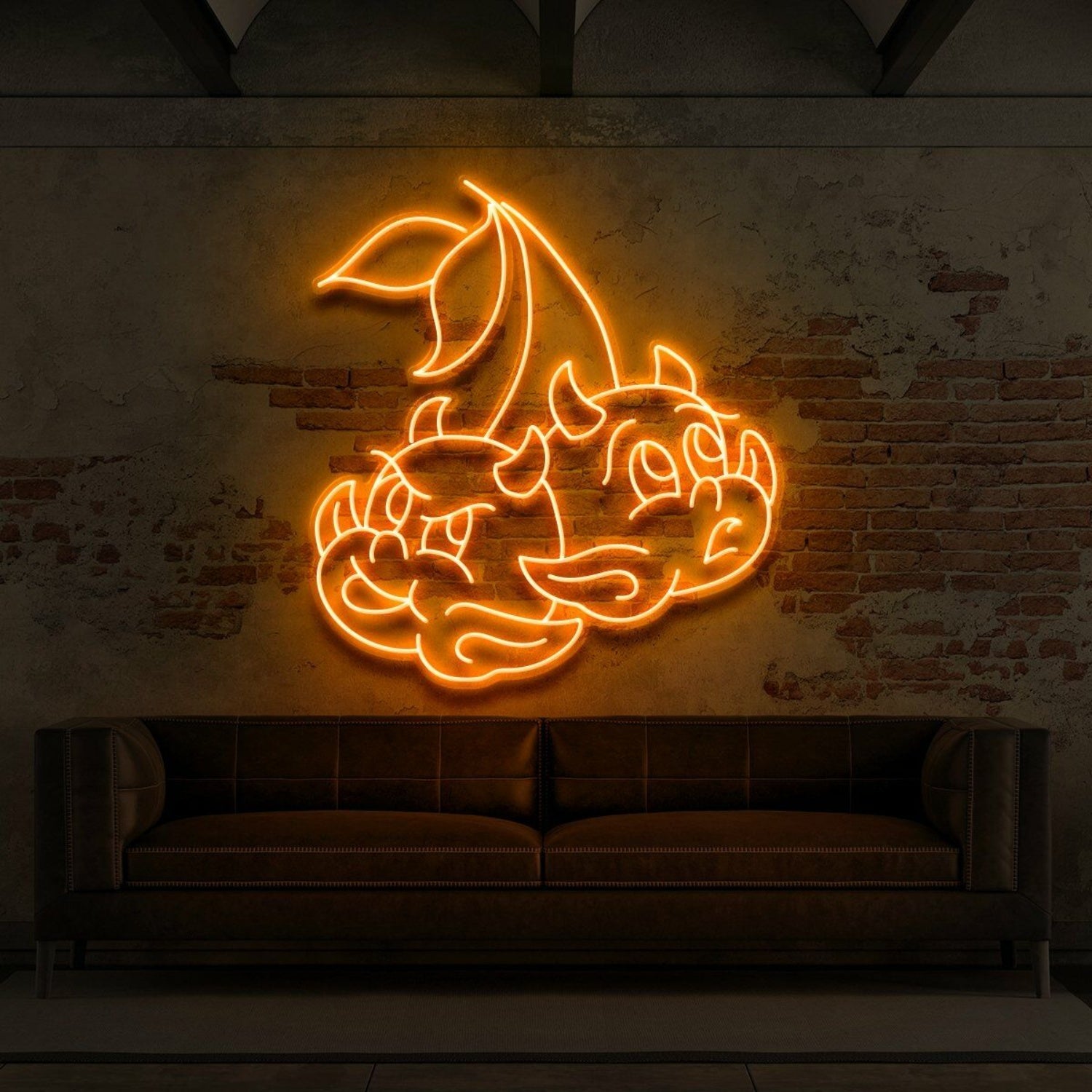 Devil Cherries For Tattoo Studio Led Neon Sign For Edgy And Artistic Spaces | Shineneon