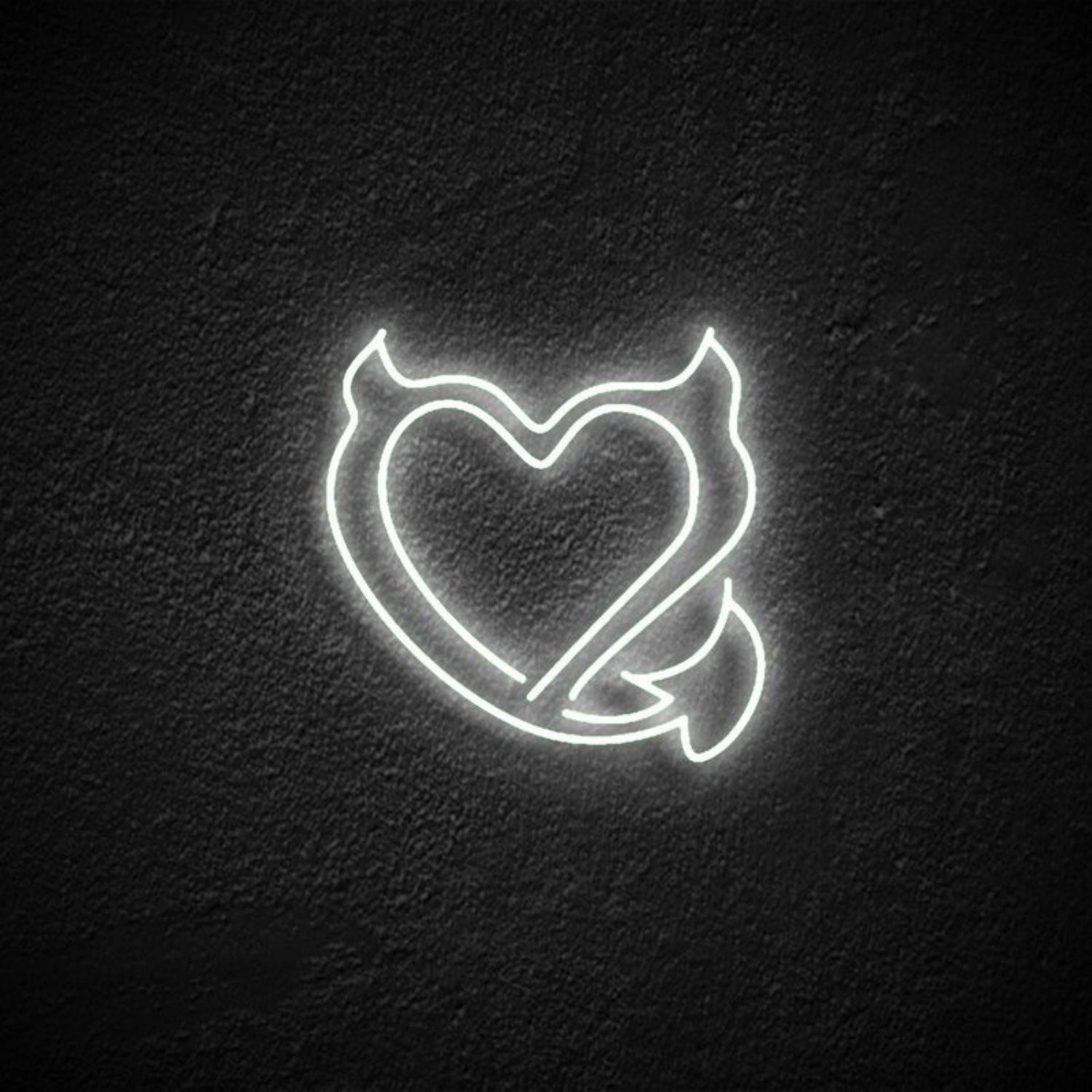 Devil Heart Neon Sign For Bold Decor | Shineneon