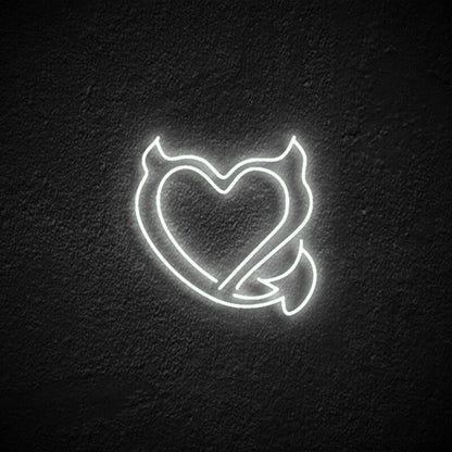 Devil Heart Neon Sign For Bold Decor | Shineneon