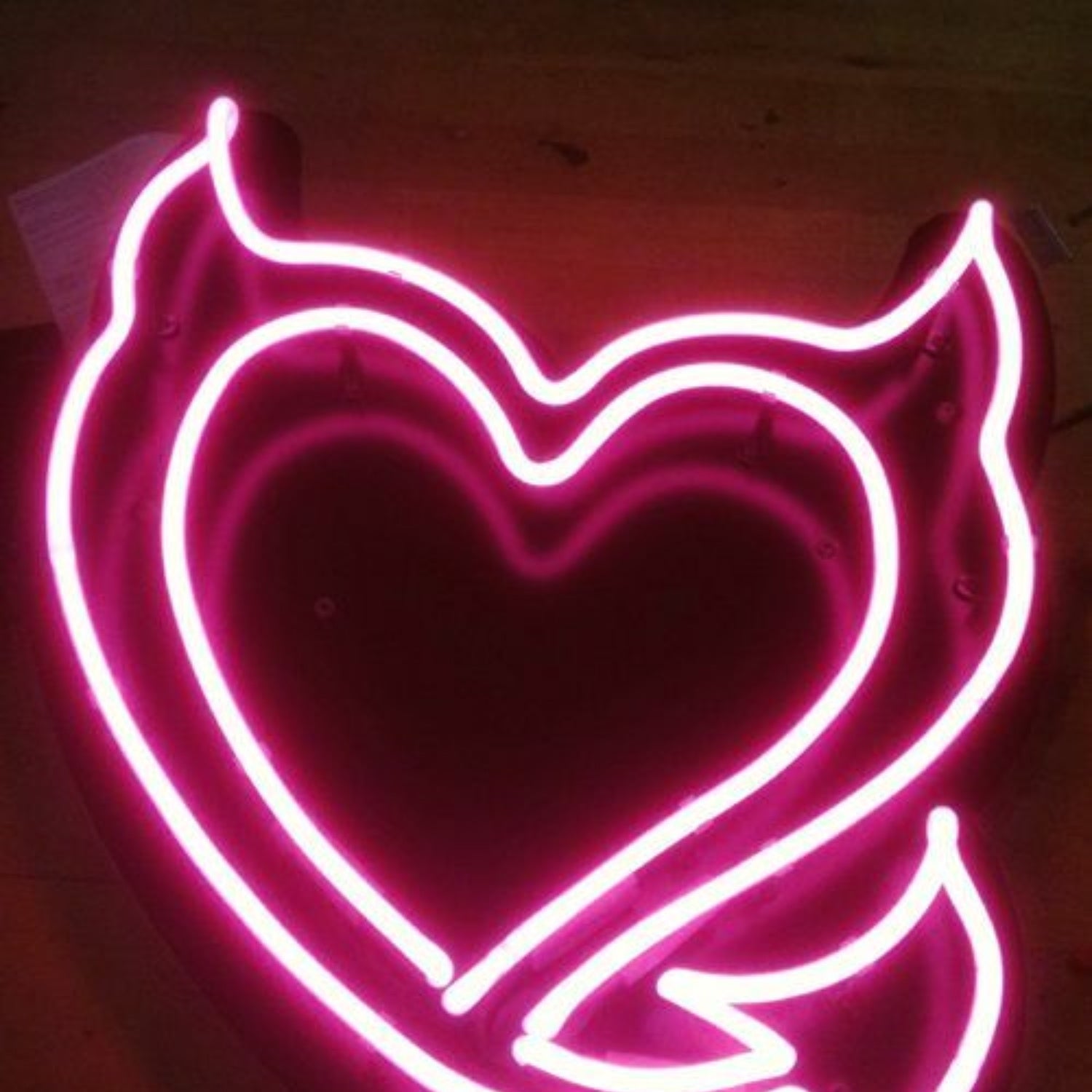 Devil Heart Show Your Rebellious Side With Neon Sign | Shineneon
