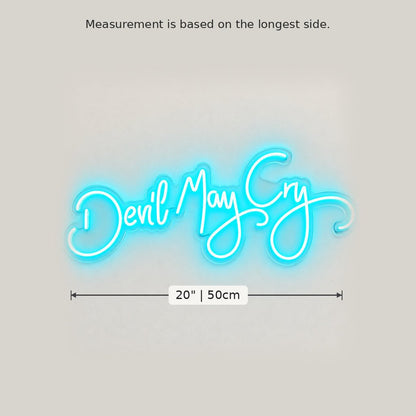 Devil May Cry Script LED Neon Sign - Shineneon