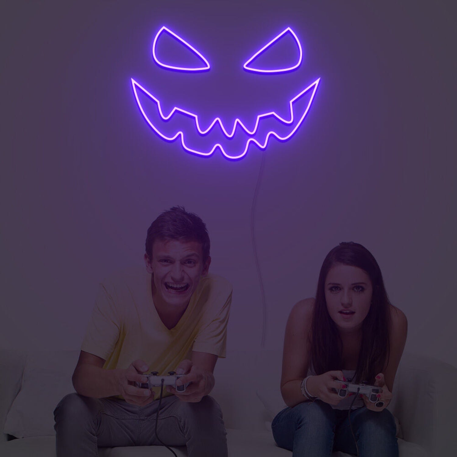 Devil Smile Neon Sign For Home Party | Shineneon