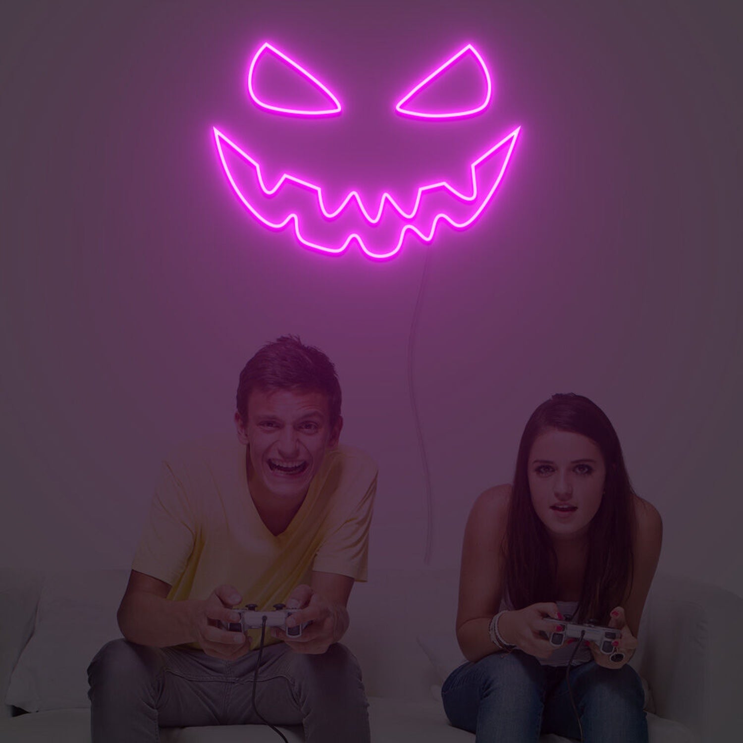 Devil Smile Neon Sign For Home Party | Shineneon
