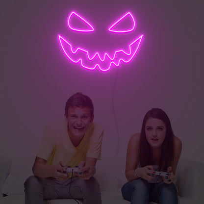 Devil Smile Neon Sign For Home Party | Shineneon