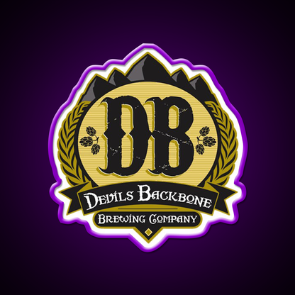 Devils Backbone Beer Bar Decor Led Neon Sign Rgb Color