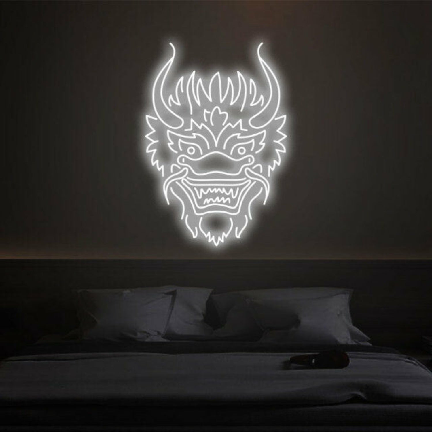 Devils Grimace Bold Neon For Edgy Decor - Shineneon