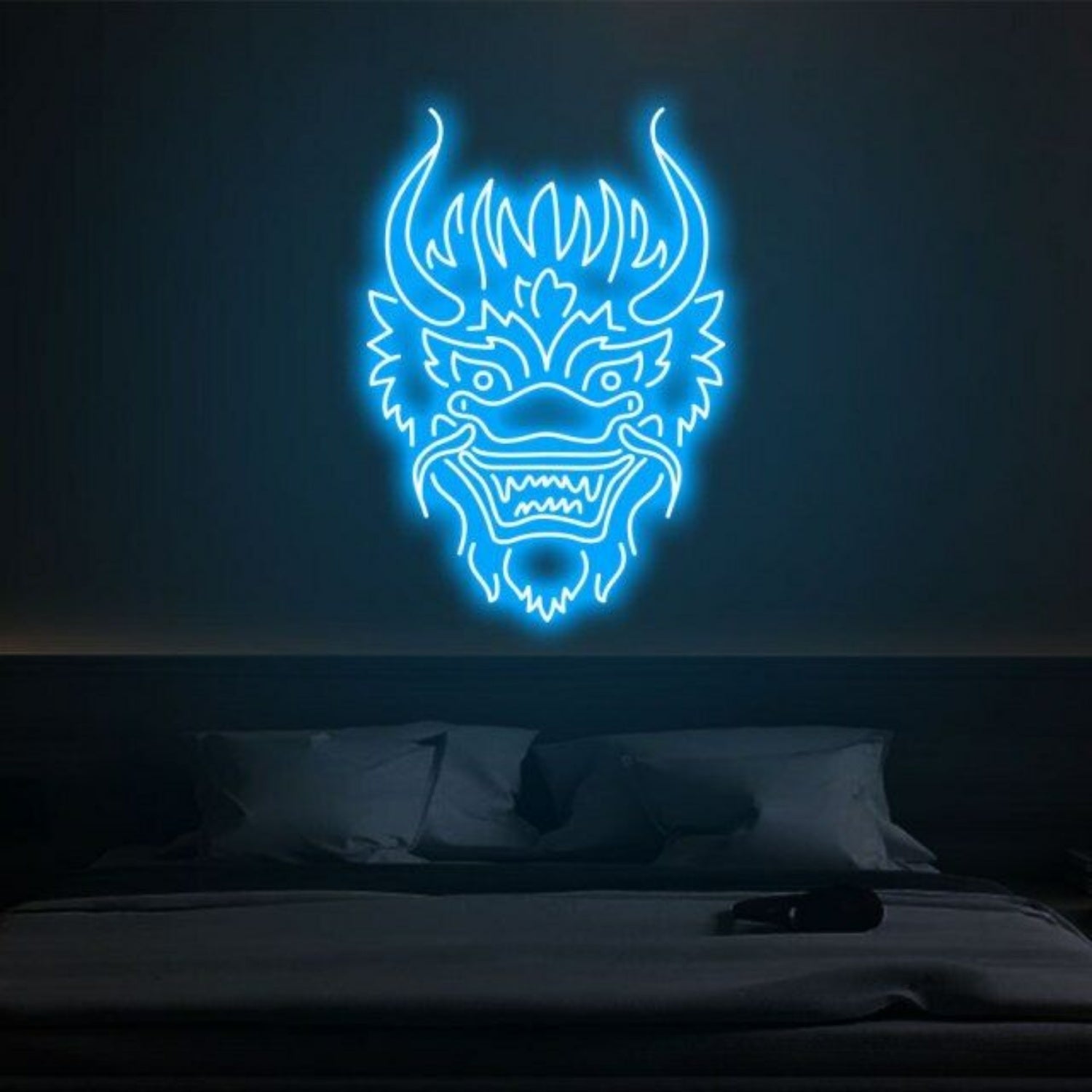 Devils Grimace Bold Neon For Edgy Decor - Shineneon