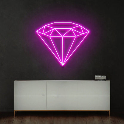 Diamond Add A Touch Of Luxury With Dazzling Neon | Shineneon