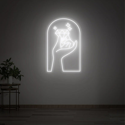 Diamond Led Neon Sign Bedroom Decor Office - Shineneon