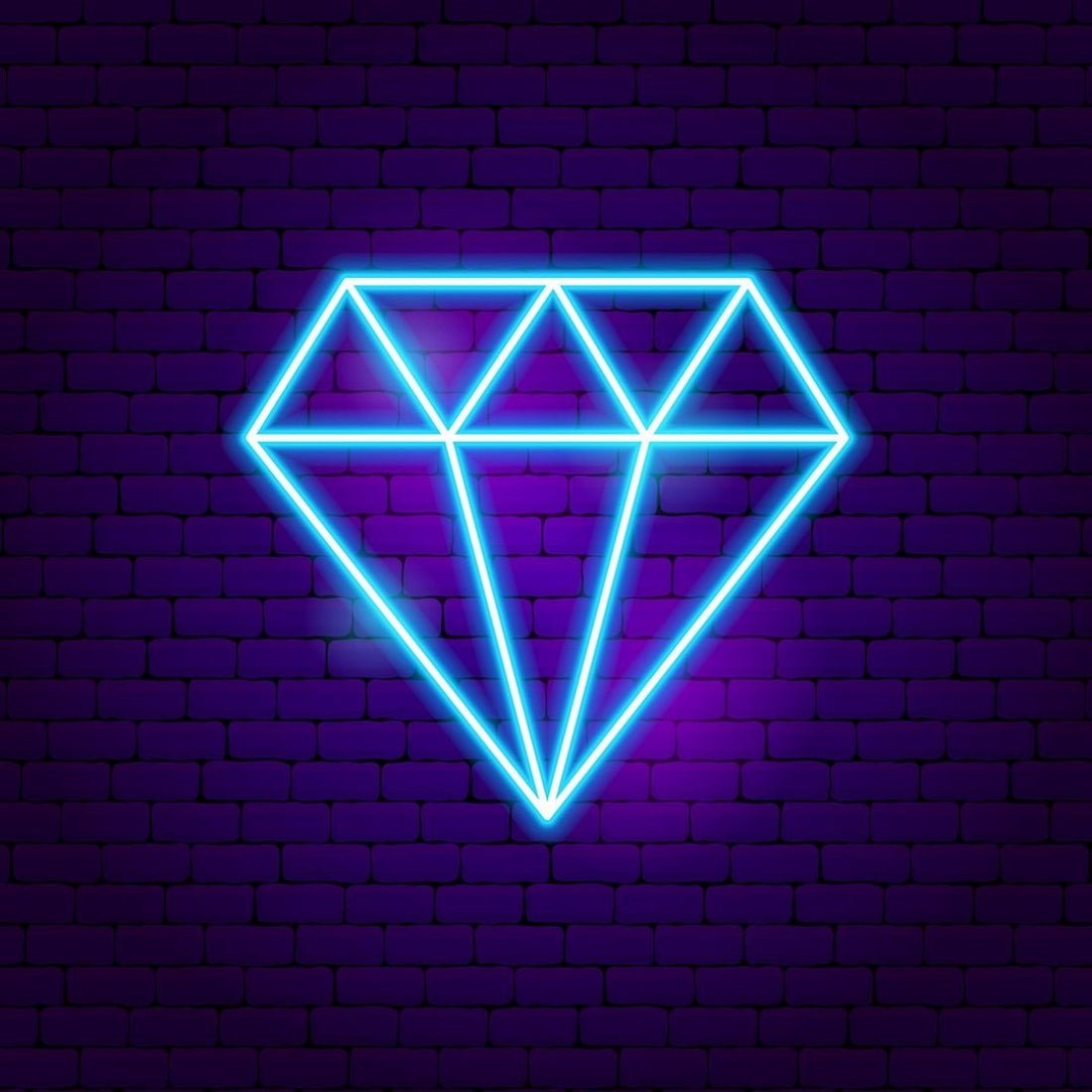 Diamond Led Sign Business Neon Signs - Shineneon