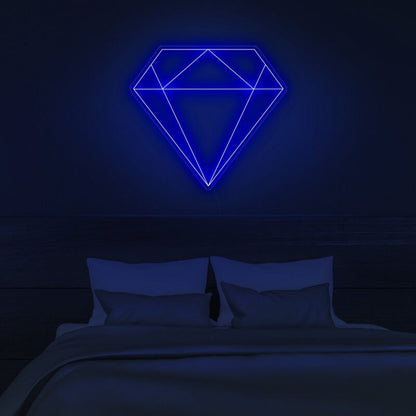 Diamond Neon Sign Adds Sparkle To Elegant Decor | Shineneon