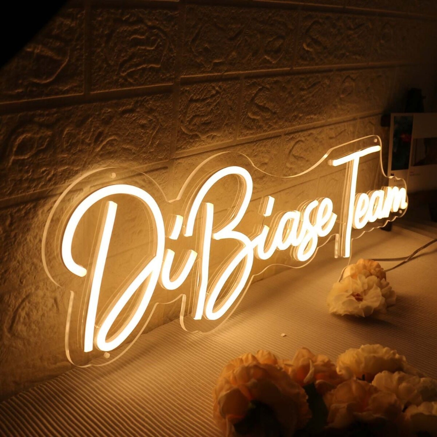 Dibiase Team Yellow Led Neon Sign - Shineneon
