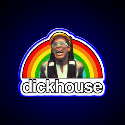Dickhouse Steve O Poo Cocktail Bar Decor Led Neon Sign Rgb Color - Shineneon