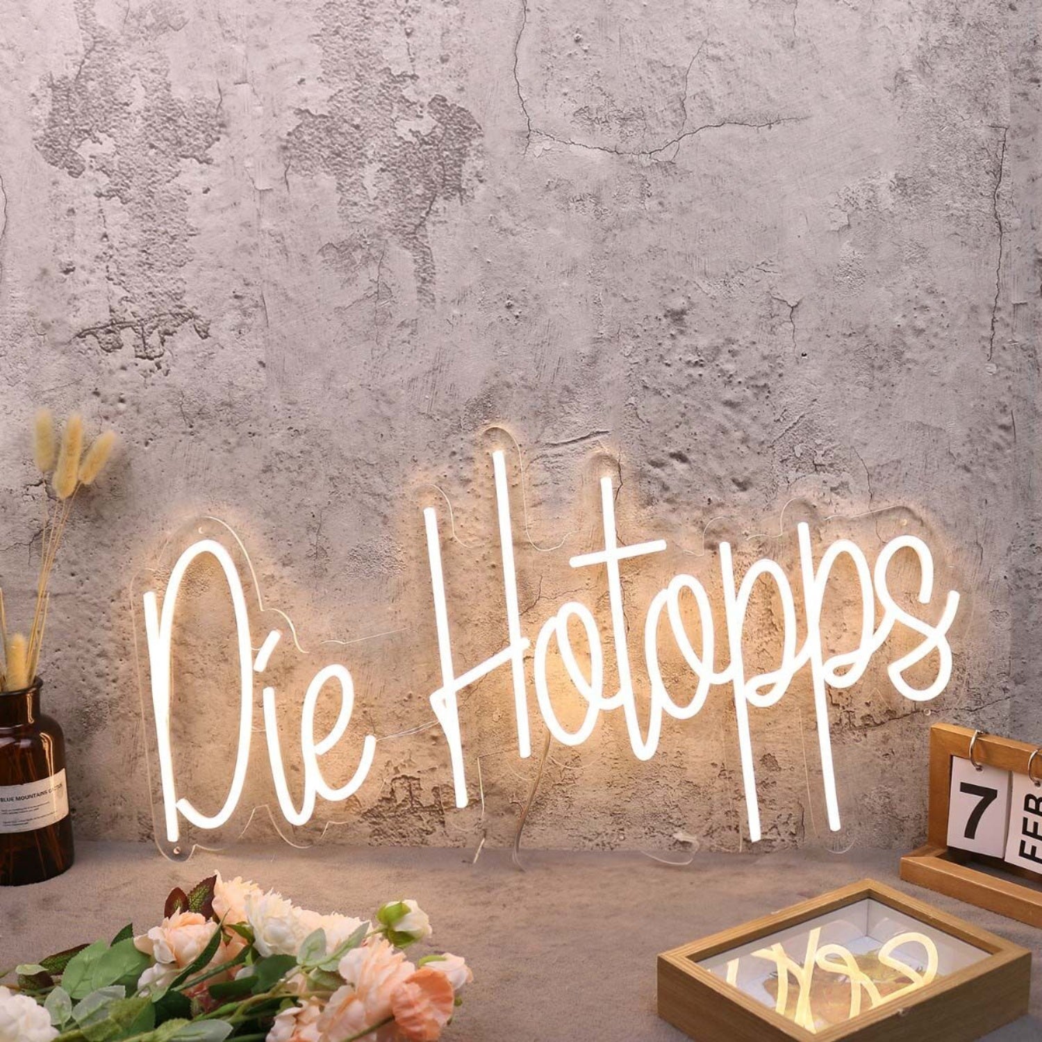 Die Hotopps Yellow Led Neon Sign - Shineneon