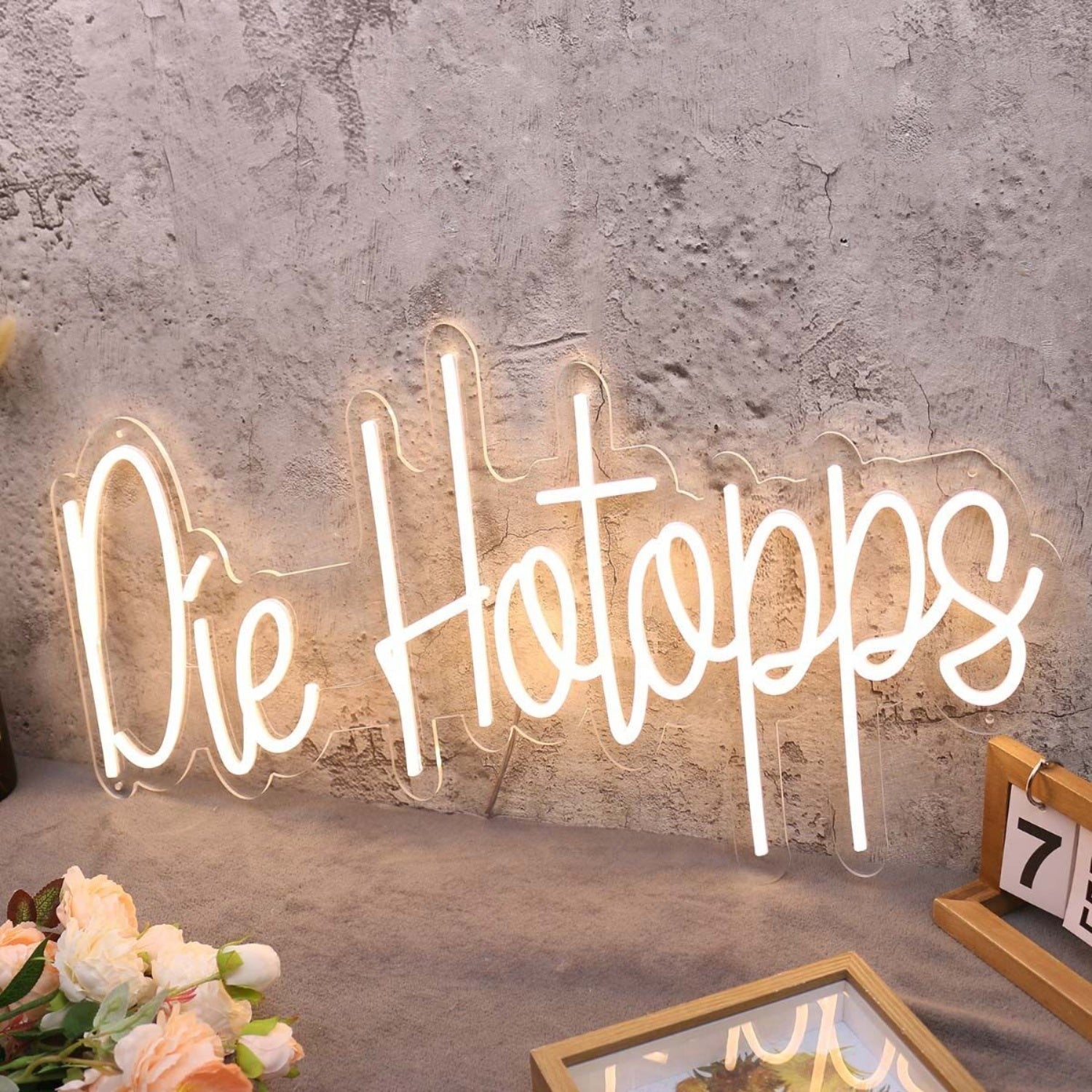 Die Hotopps Yellow Led Neon Sign - Shineneon