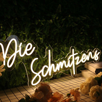 Die Schmitzens Yellow Led Neon Sign - Shineneon