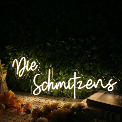 Die Schmitzens Yellow Led Neon Sign - Shineneon