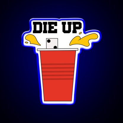 Die Up Beer Die Beer Bar Decor Led Neon Sign Rgb Color - LED neon sign view 5
