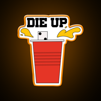 Die Up Beer Die Beer Bar Decor Led Neon Sign Rgb Color - LED neon sign view 6