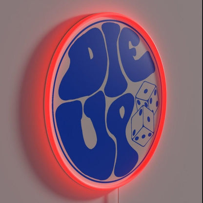 Die Up Blue Rgb Led Neon Sign - Shineneon