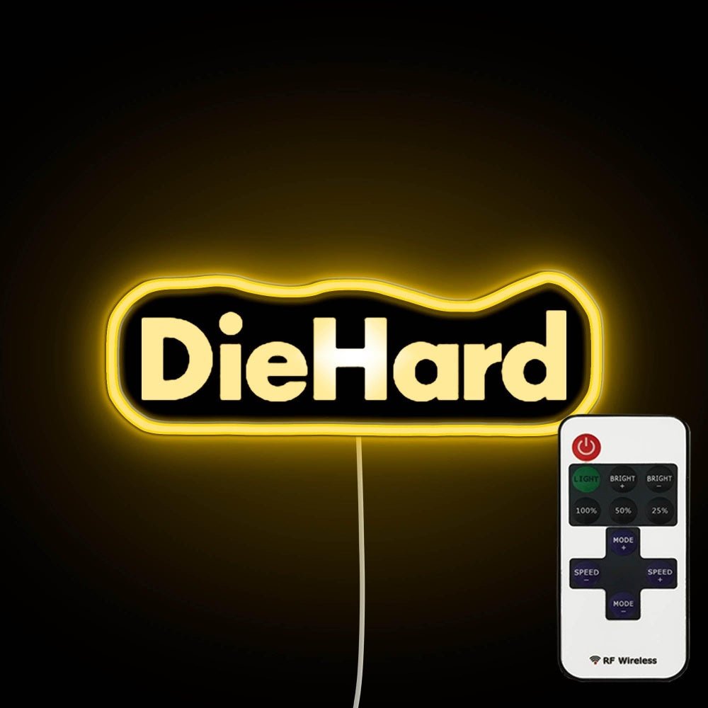 Diehard Logo Neon Sign - Shineneon