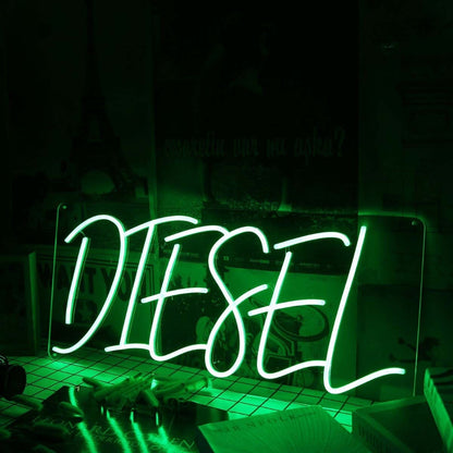 Diesel Green Custom Led Neon Sign - Shineneon