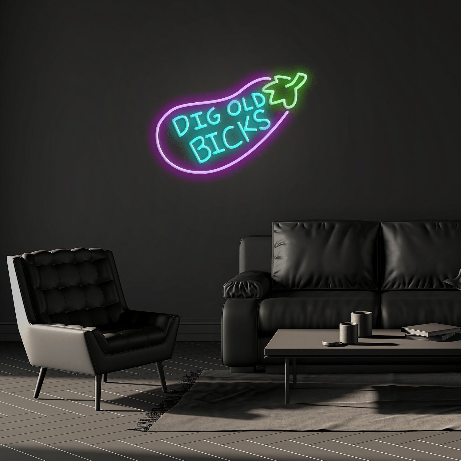 Dig Old Bicks Led Neon Signs Wall Art | Shineneon