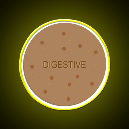 Digestive Biscuit Snack Food Led Neon Sign Rgb Color - Shineneon