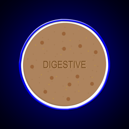 Digestive Biscuit Snack Food Led Neon Sign Rgb Color - Shineneon