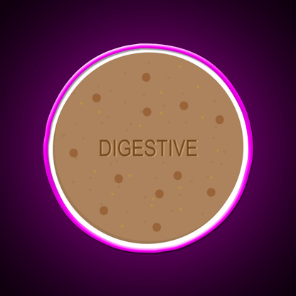 Digestive Biscuit Snack Food Led Neon Sign Rgb Color - Shineneon