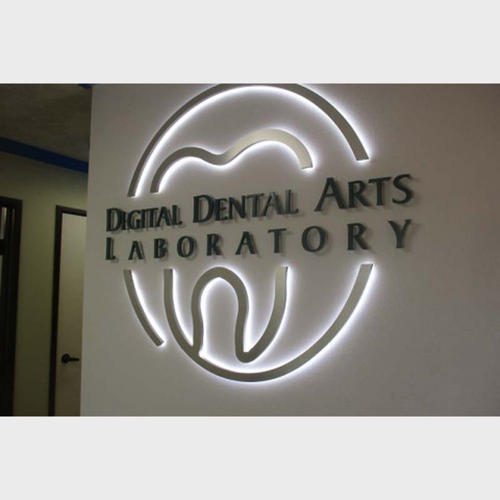 Digital Dental Arts Lab 3D Backlit Channel Letters Led Light Sign - Shineneon