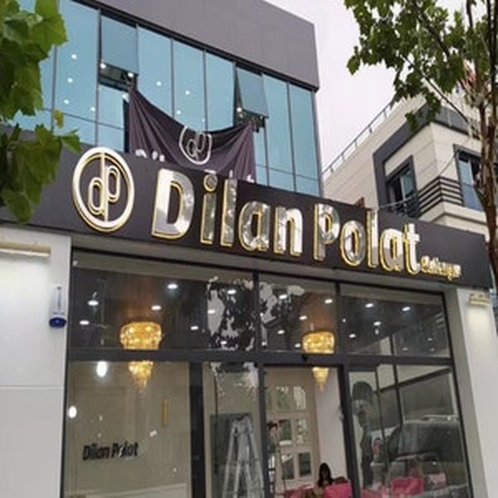 Dilan Polat Shop 3D Backlit Channel Letters Led Light Sign - Shineneon