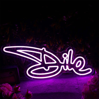 Dile Dark Purple Led Neon Sign - Shineneon
