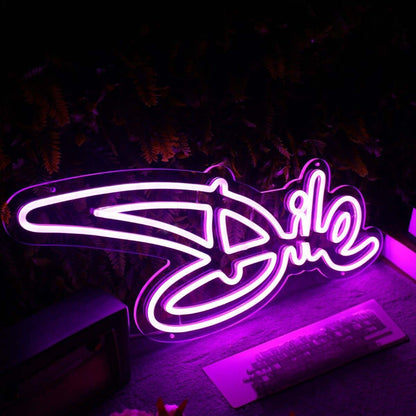 Dile Dark Purple Led Neon Sign - Shineneon