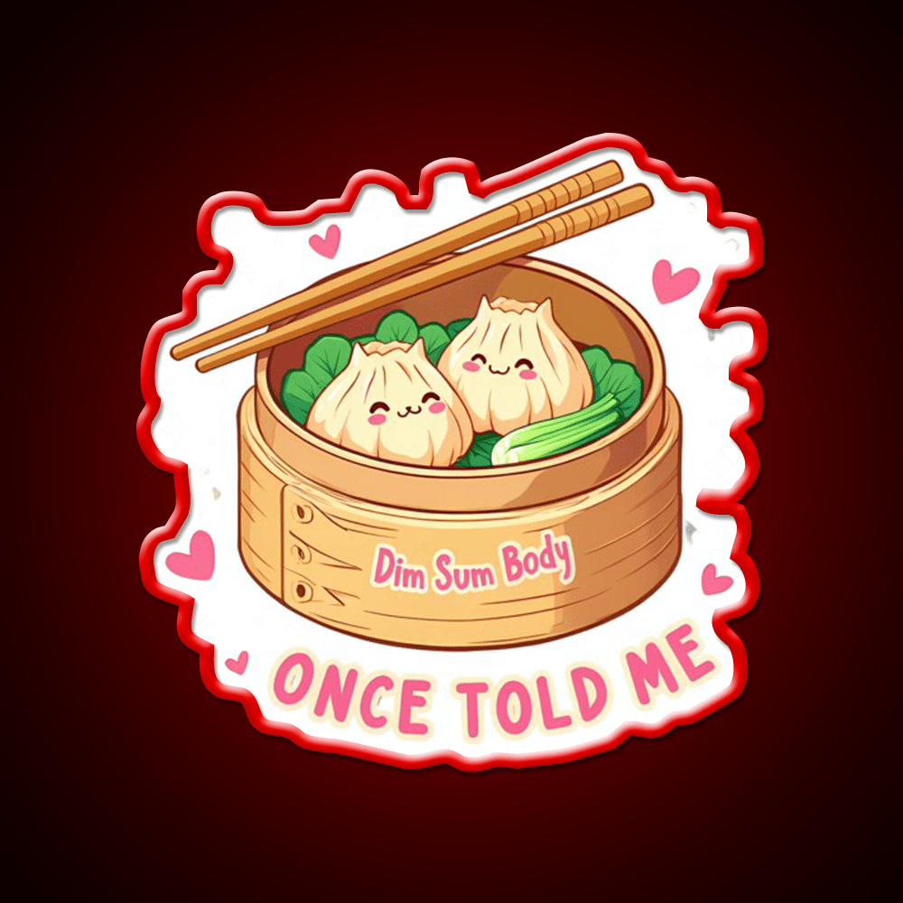 Dim Sim Led Neon Sign Chinese Food Rgb Color - Shineneon
