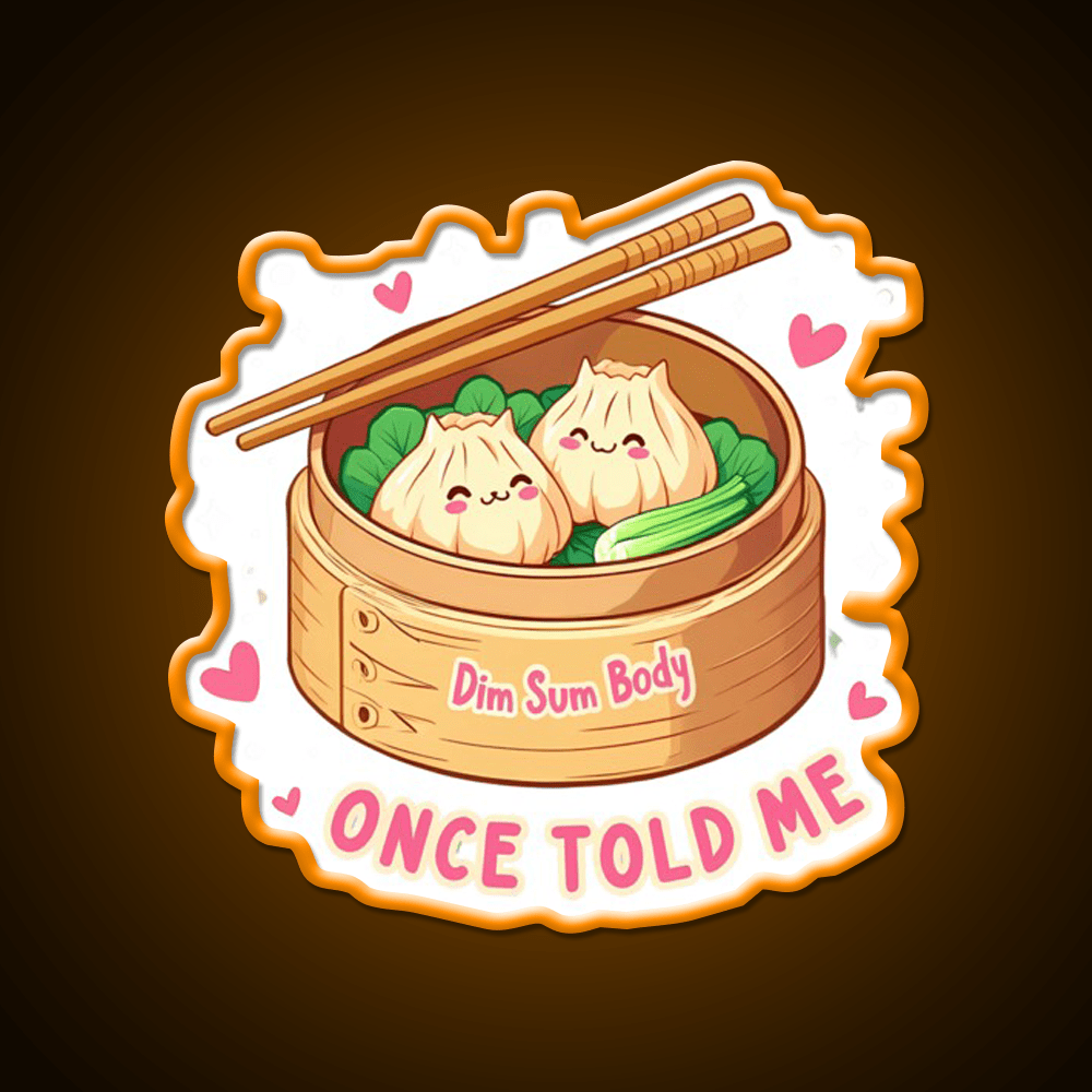 Dim Sim Led Neon Sign Chinese Food Rgb Color - Shineneon