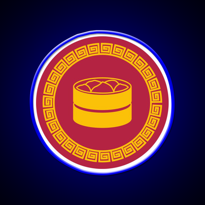 Dim Sum Art Led Neon Sign Chinese Food Rgb Color