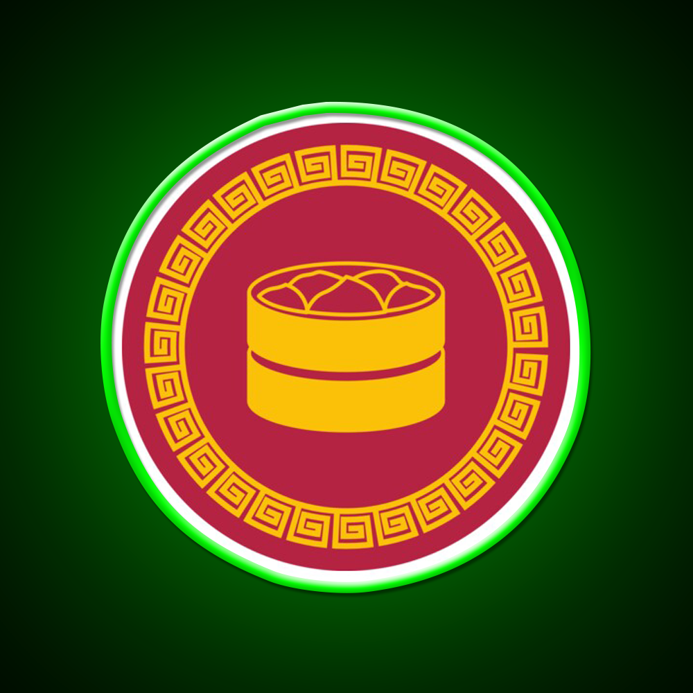 Dim Sum Art Led Neon Sign Chinese Food Rgb Color