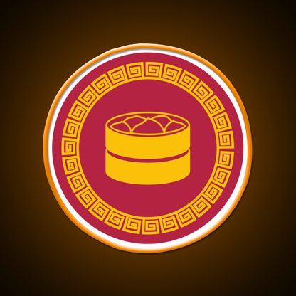 Dim Sum Art Led Neon Sign Chinese Food Rgb Color