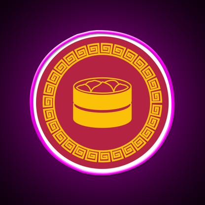 Dim Sum Art Led Neon Sign Chinese Food Rgb Color